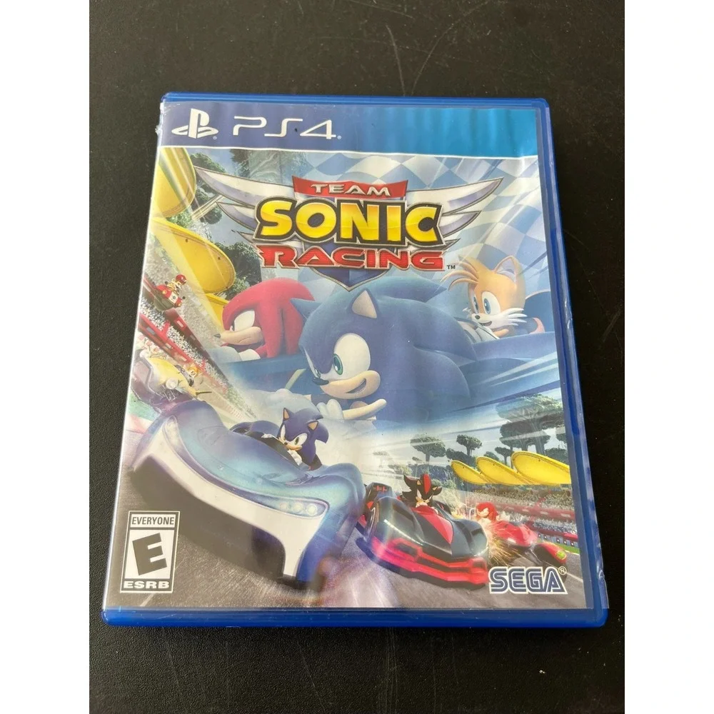 Team Sonic Racing Playstation 4 SEGA Action Game Tails Knuckles Shadow Rated E